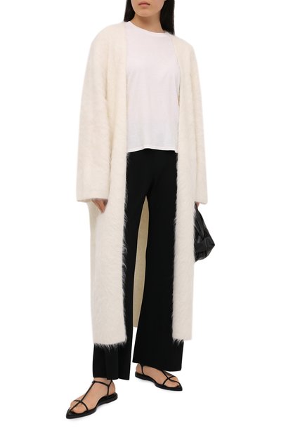 Футболка из хлопка и кашемира THE ROW, арт. 5310K337, фото 2