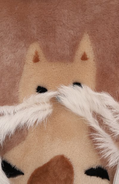 Шуба из овчины VLASTA MOUNTAIN темно-розового цвета по цене 86150 руб., арт. NASA-K KIDS/SHEARLING BABY MERIN0 SILKY, фото 3 Шуба из овчины VLASTA MOUNTAIN, арт. NASA-K KIDS/SHEARLING BABY MERIN0 SILKY, фото 3