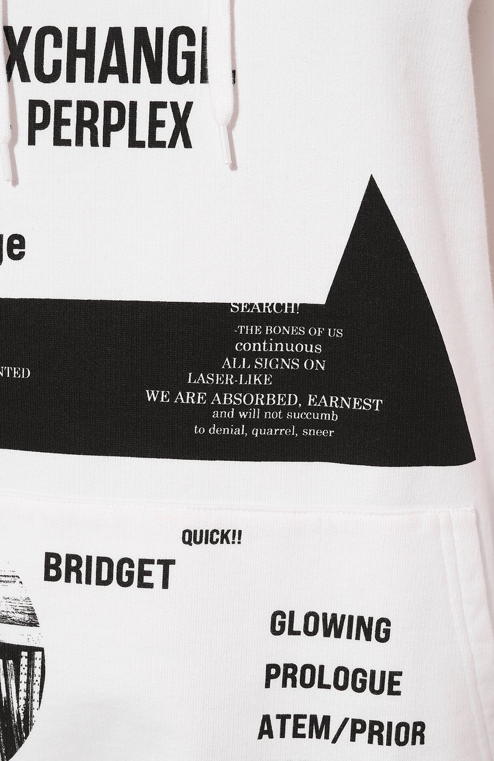 Хлопковое худи PRADA, арт. 134628-1YQR-F0964-211, фото 5