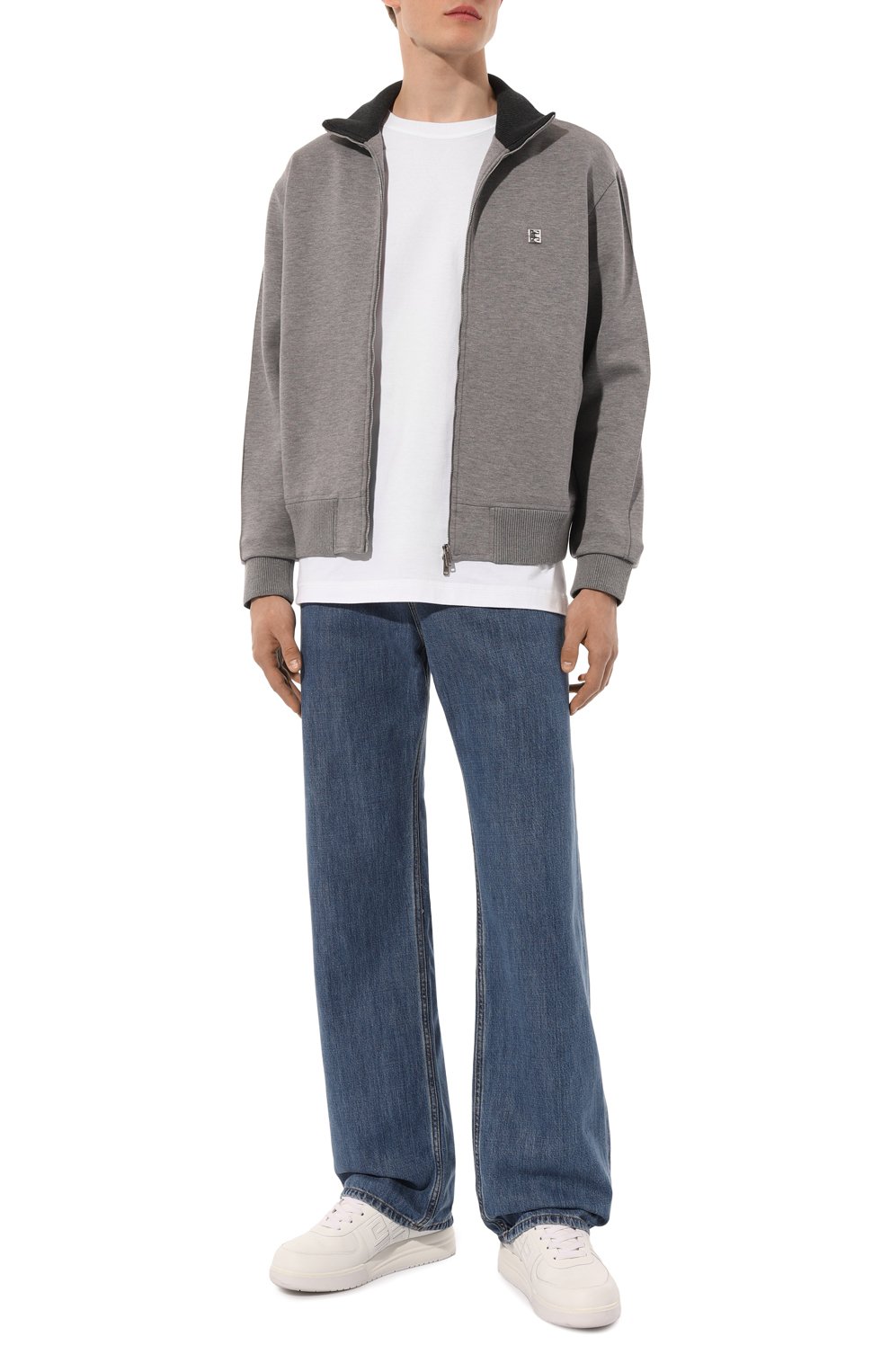 Хлопковая толстовка GIVENCHY, арт. BMJ0MP/3YMC, фото 2