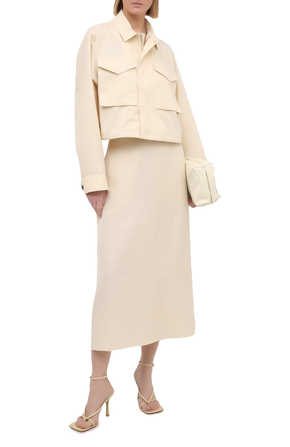 Хлопковая рубашка JIL SANDER, арт. JSPS420305-WS251800, фото 2