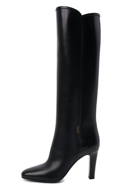 Кожаные сапоги jane SAINT LAURENT, арт. 632636/1YU00, фото 4