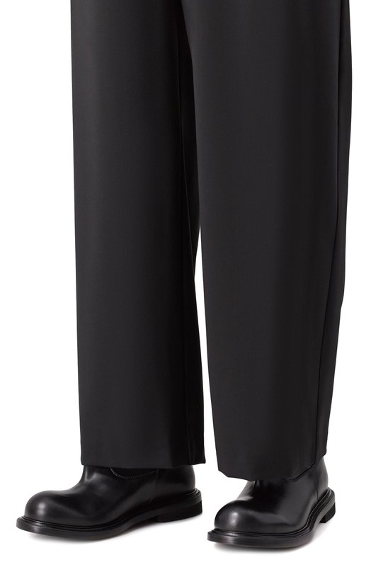 Кожаные сапоги Moschino MB21104C0N/GA0 Чёрный  MB21104C0N/GA0 Фото 3