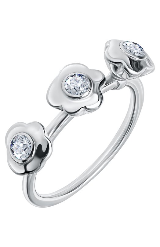 Кольцо Трио с топазами Moonka FLW-925SL-RG01-TPZ Серебряный  FLW-925SL-RG01-TPZ Фото 3