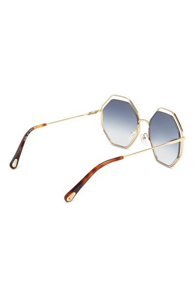 Солнцезащитные очки CHLOÉ синего цвета по цене 24950 руб., арт. 132S-261, фото 4 Солнцезащитные очки CHLOÉ, арт. 132S-261, фото 4