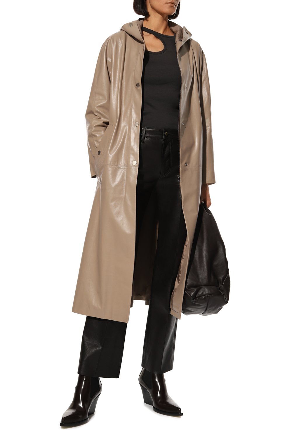 Кожаный плащ COLOR TEMPERATURE, арт. К-12/470, фото 2
