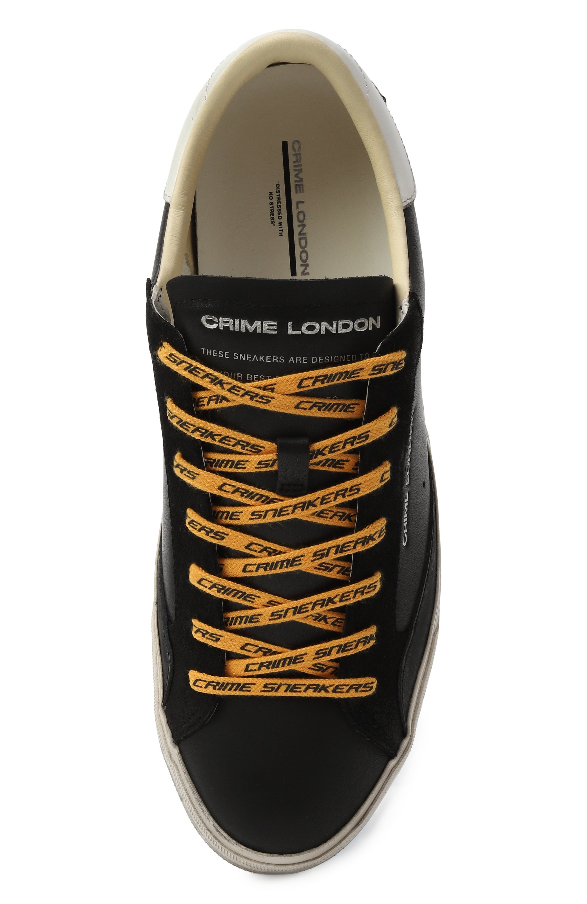 Кожаные кеды distressed CRIME LONDON, арт. 11074AA8, фото 6