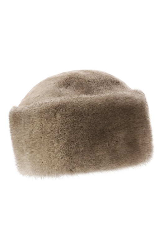 Меховая шапка Татти из норки FurLand 0163500140325601027 Бежевый 0163500140325601027