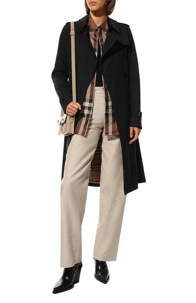 Шелковая рубашка BURBERRY, арт. 8044841, фото 2