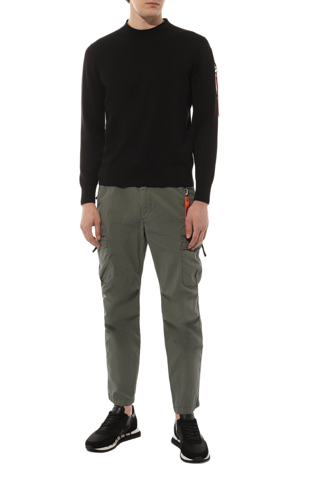 Джемпер из хлопка и вискозы PARAJUMPERS, арт. 23SM-PM KNI RK01/BRAW, фото 2