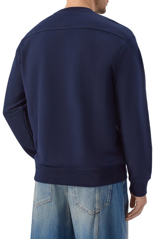 Хлопковый свитшот Gucci 854224/XJHNA Синий  854224/XJHNA Фото 4