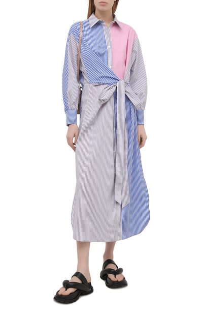 Хлопковое платье MSGM, арт. 3041MDA01Y 217107, фото 2
