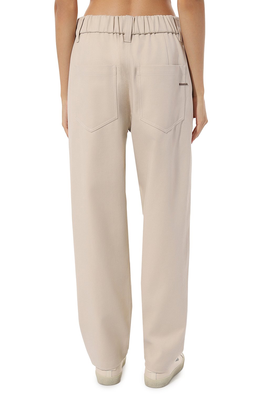 Хлопковые брюки BRUNELLO CUCINELLI, арт. MA126BP146, фото 4