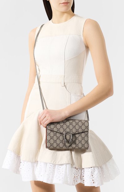 Сумка dionysus gg supreme mini GUCCI, арт. 401231/KHNSN, фото 5