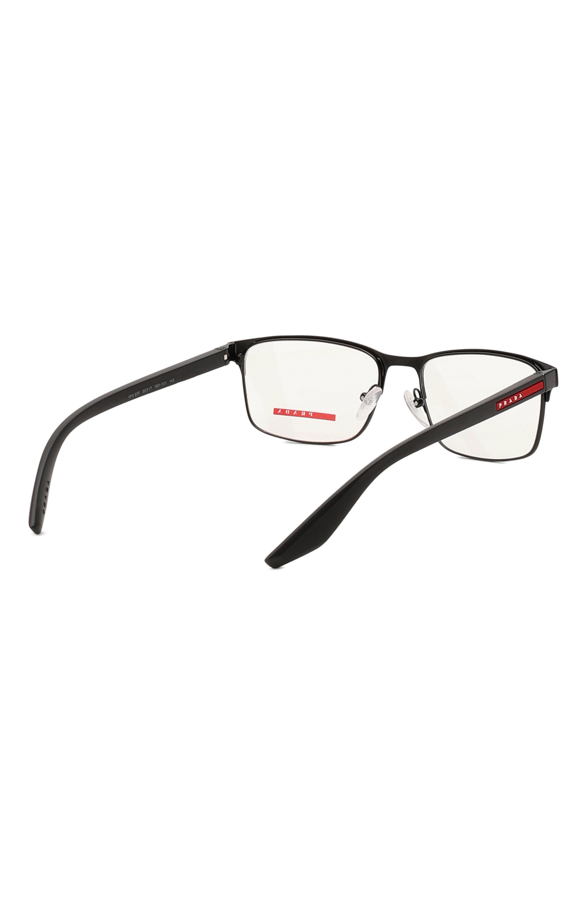 Оправа PRADA LINEA ROSSA черного цвета по цене 36700 руб., арт. 50PV-1B0101, фото 4 Оправа PRADA LINEA ROSSA, арт. 50PV-1B0101, фото 4