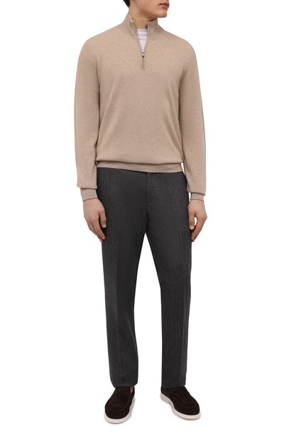 Замшевые лоферы DOUCAL'S, арт. DU2814ARTHUY106IM23, фото 2