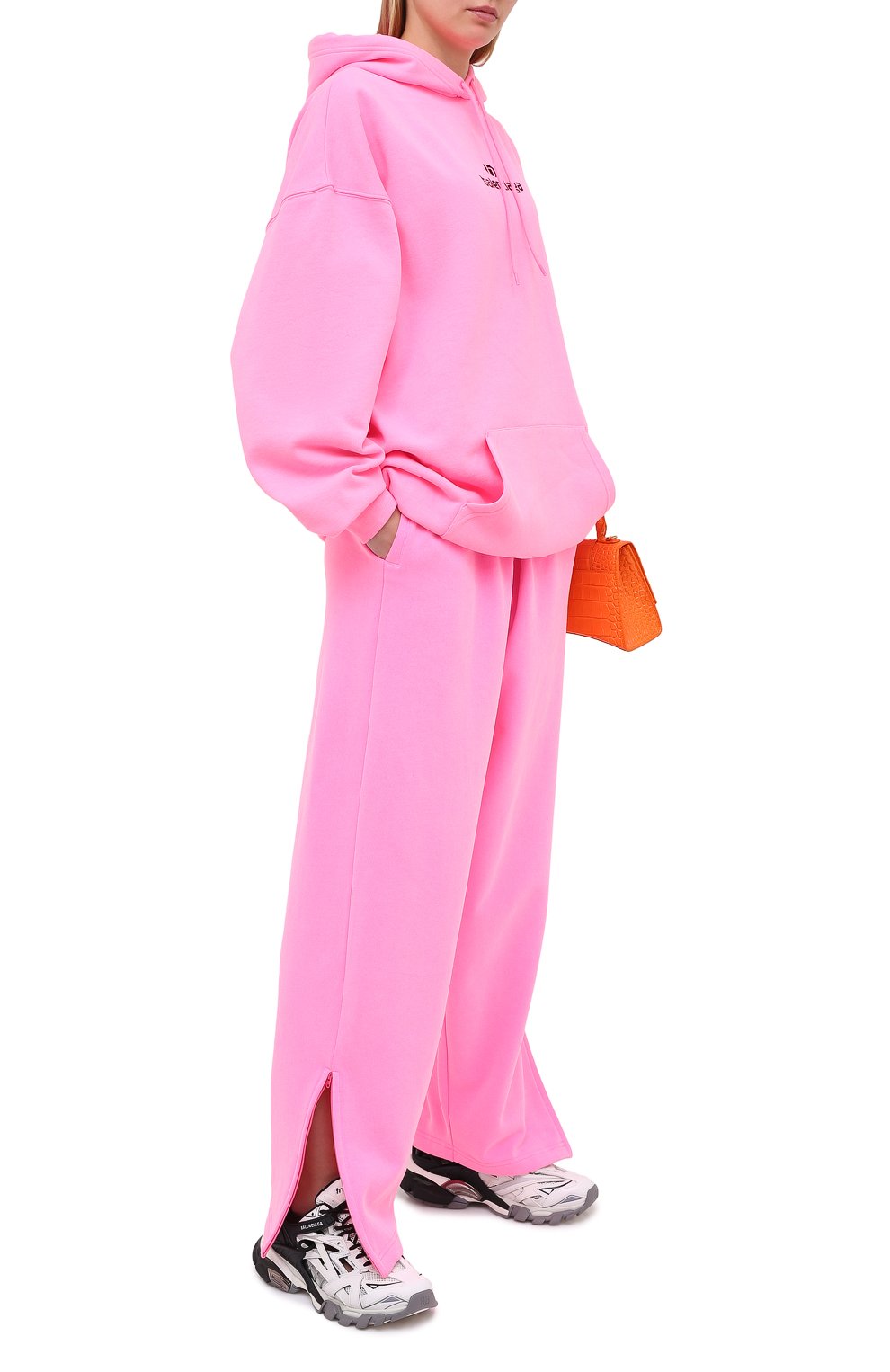 Хлопковое худи BALENCIAGA, арт. 578135/TJVE1, фото 2