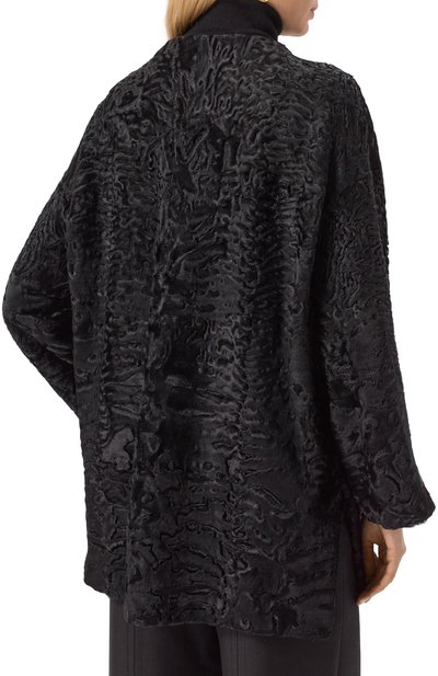 Шуба из свакары MVST черного цвета по цене 1740000 руб., арт. FBPC-Y509SW, фото 4 Шуба из свакары MVST, арт. FBPC-Y509SW, фото 4