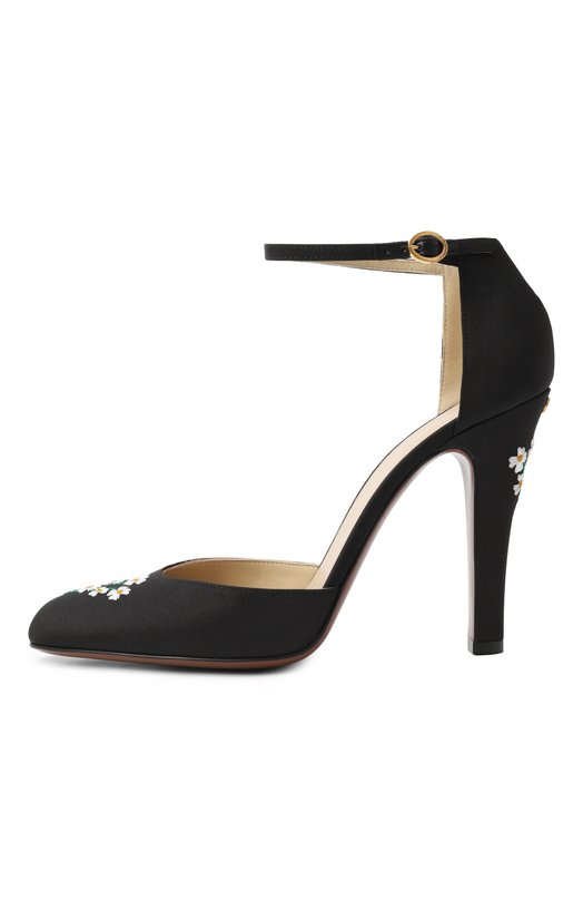 Текстильные туфли Hi Dolly 105 Valentino 7W2S0MI2/ZBN Чёрный  7W2S0MI2/ZBN Фото 4
