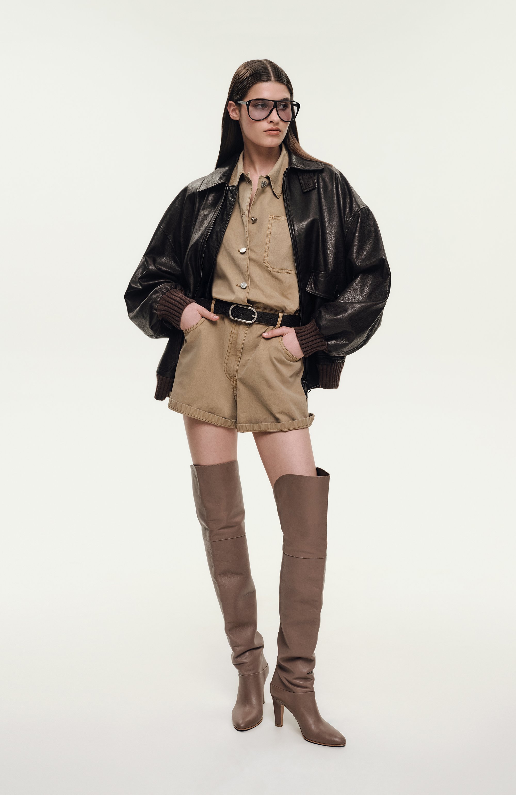 Кожаный бомбер MVST, арт. ZTRBCK-Y307-1/Z2269-1, фото 10