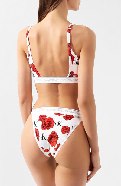 Бра-топ CALVIN KLEIN разноцветного цвета по цене 3995 руб., арт. QF5727E, фото 3 Бра-топ CALVIN KLEIN, арт. QF5727E, фото 3