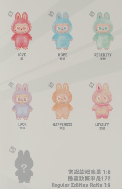 Брелок-сюрприз labubu energy DOU DOU ET COMPAGNIE, арт. LABUBU ENERGY, фото 3