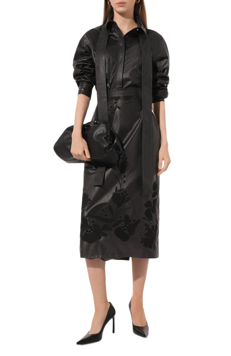 Юбка из экокожи ELIE SAAB, арт. SK049N, фото 1