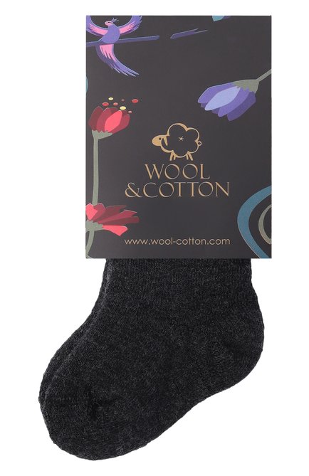 Шерстяные носки WOOL AND COTTON, арт. NPML-004