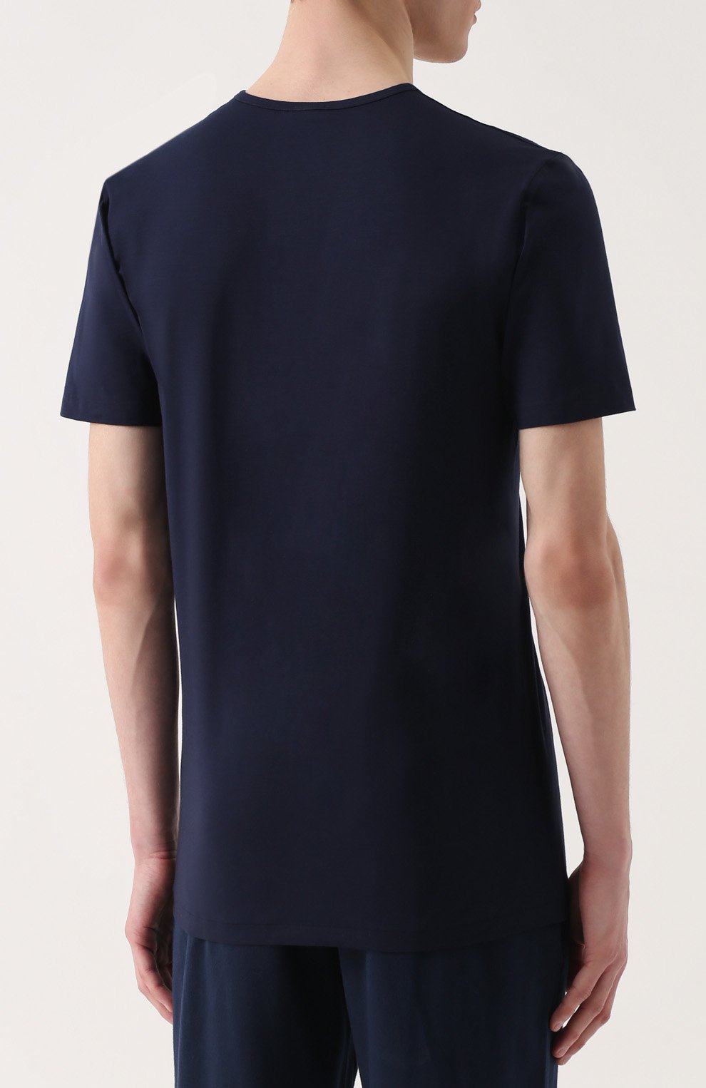 Хлопковая футболка с v-образным вырезом ZIMMERLI, арт. 172/1462, фото 4