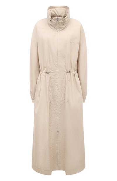 Женский хлопковый плащ со съемным капюшоном ISABEL MARANT ETOILE, арт. 24PMA0186FA-B1C01E
