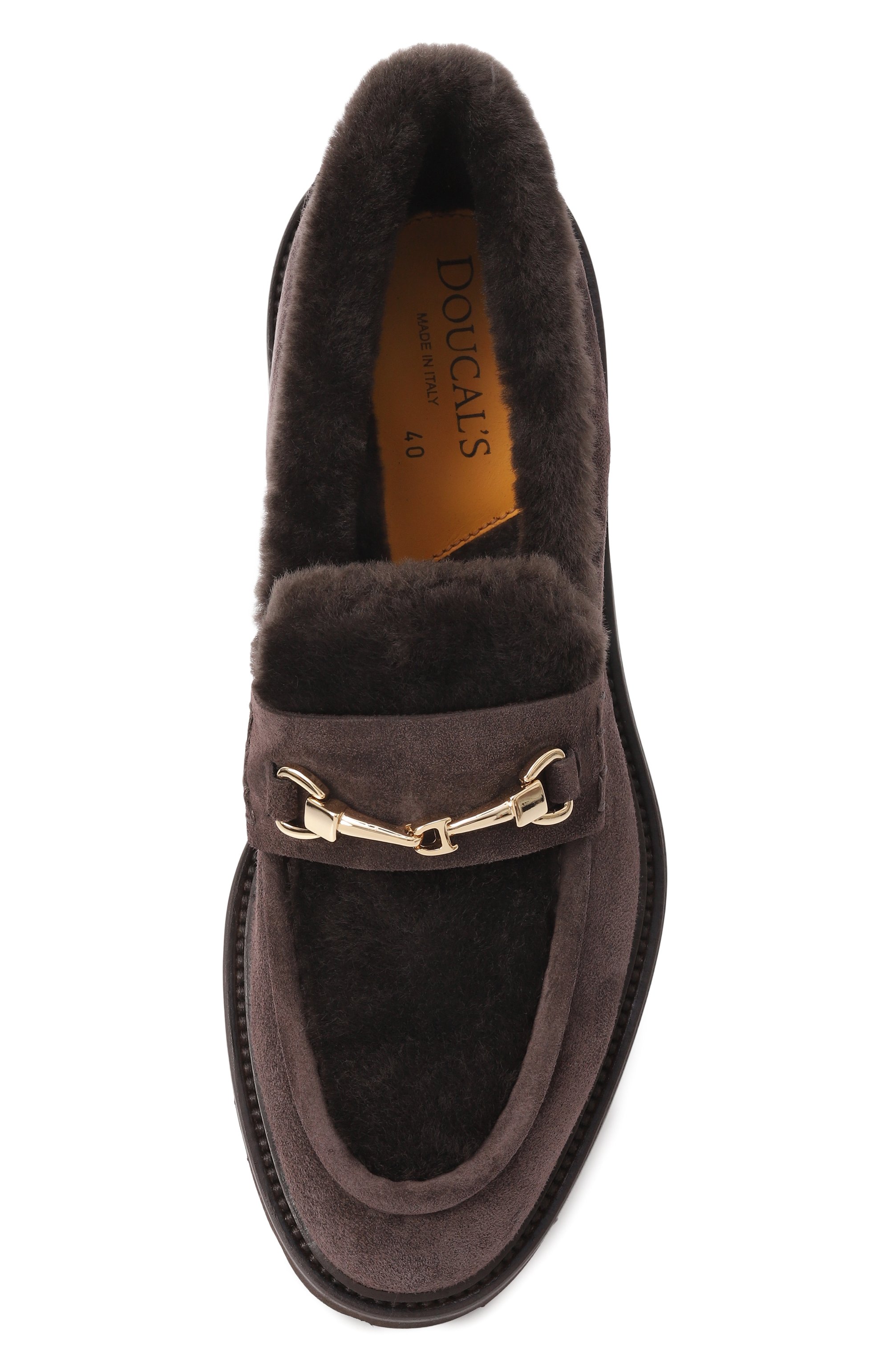 Замшевые лоферы DOUCAL'S, арт. DD8660PHILPM730T, фото 6