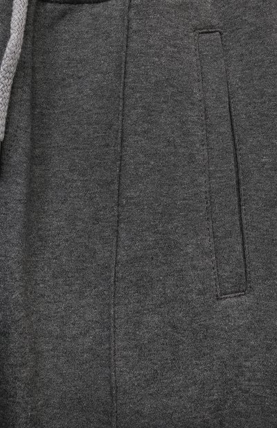 Хлопковые джоггеры BRUNELLO CUCINELLI, арт. BM836E331C, фото 3