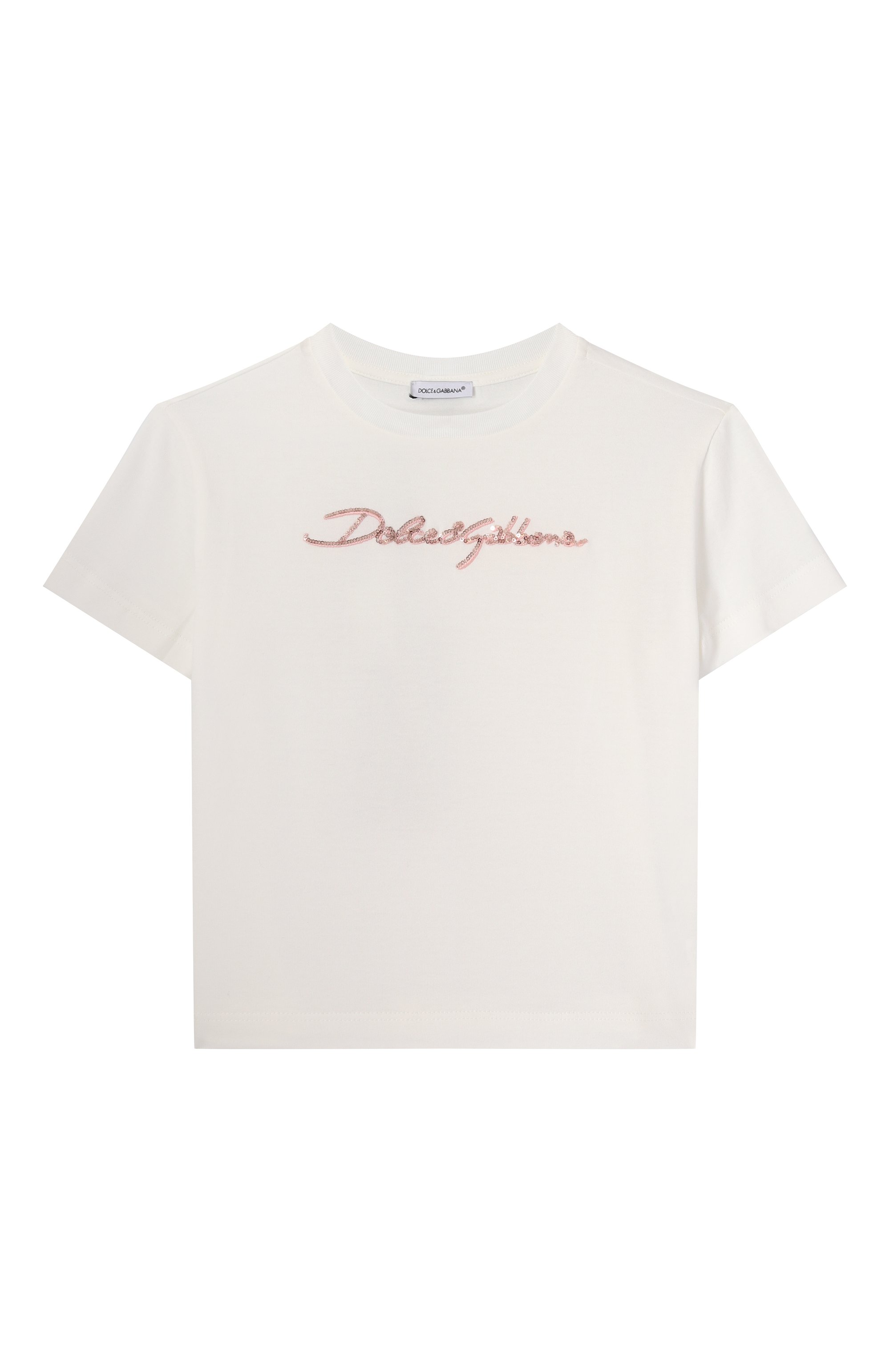 Хлопковая футболка DOLCE & GABBANA, арт. L5JTNK/G700Y/2-6, фото 1