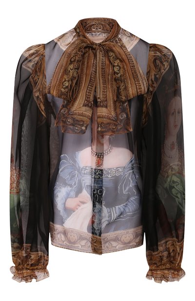 Женская шелковая блузка DOLCE & GABBANA, арт. F5L07T/GD032