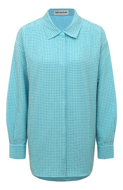 Рубашка SELF-PORTRAIT, арт. RS23-106T-BL, фото 1
