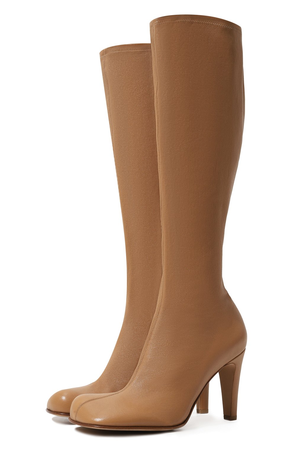 Кожаные сапоги bloc BOTTEGA VENETA, арт. 667211/VBS00, фото 1