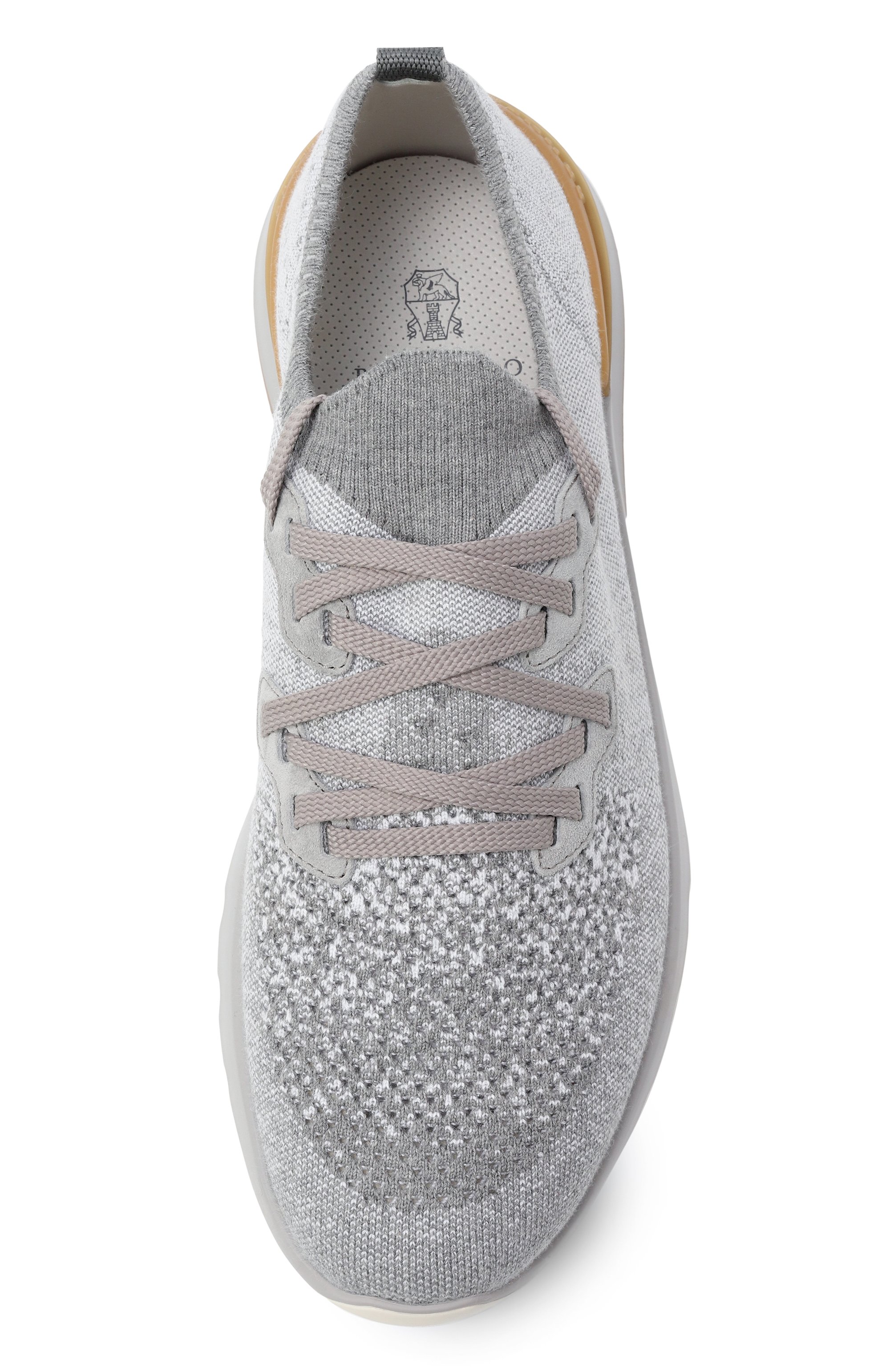 Текстильные кроссовки BRUNELLO CUCINELLI, арт. MZUKIS0250, фото 6