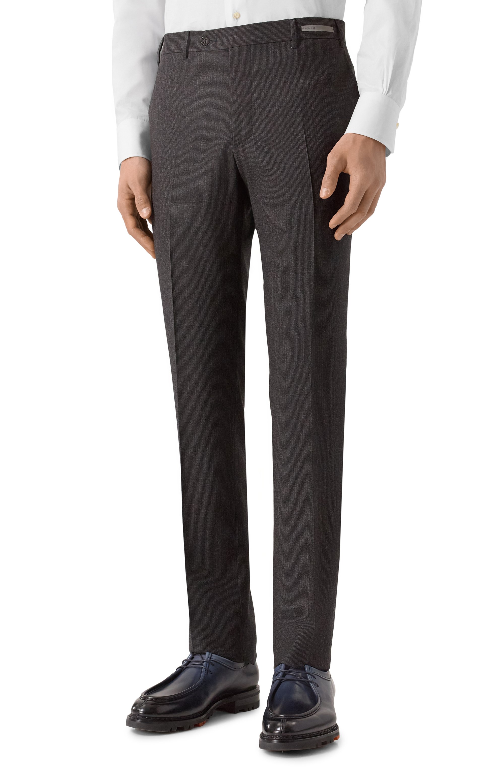 Шерстяной костюм CORNELIANI темно-серого цвета по цене 166500 руб., арт. 266008-2617305_SET, фото 4 Шерстяной костюм CORNELIANI, арт. 266008-2617305_SET, фото 4