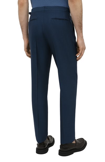 Брюки из шерсти и шелка ZEGNA, арт. 909F04/75AP12, фото 4