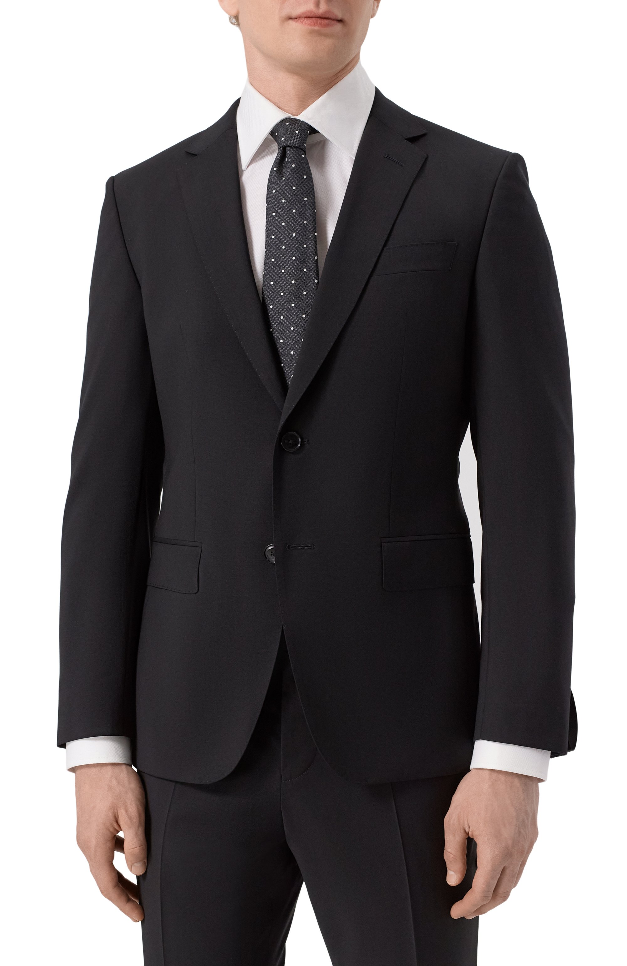 Шерстяной пиджак BOSS, арт. 50537537, фото 4