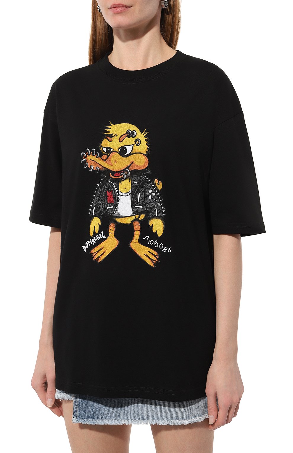 Хлопковая футболка DOMREBEL, арт. DUCKPUNK/T-SHIRT, фото 3