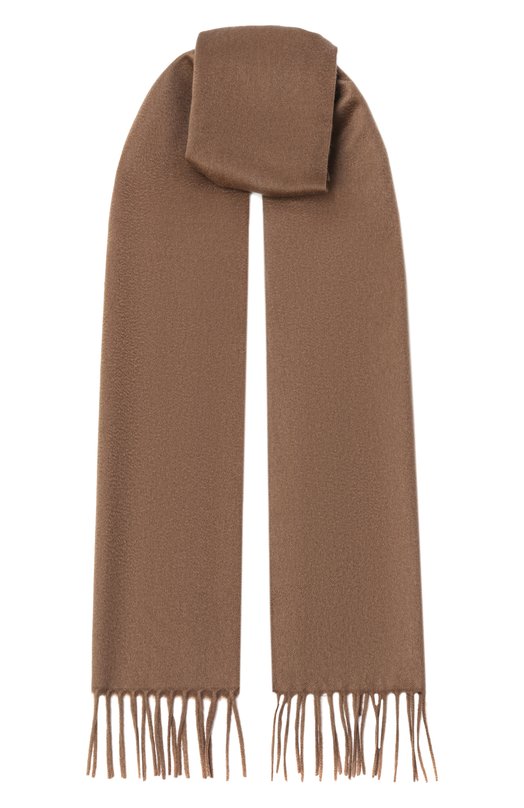 Кашемировый шарф MVST S4/28X190/5447-DVU Коричневый S4/28X190/5447-DVU