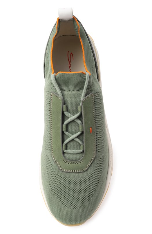 Текстильные кроссовки Innova Santoni MBI021601BTTCSB3V24 Зелёный  MBI021601BTTCSB3V24 Фото 6