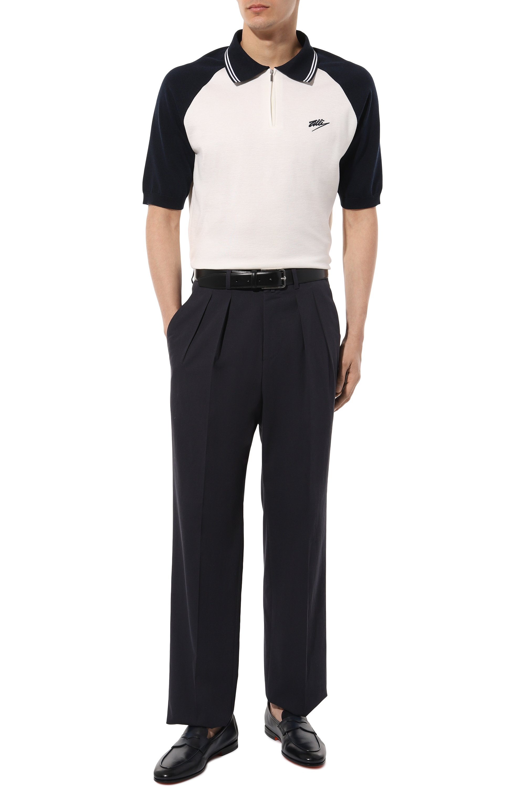 Поло из хлопка и шелка ZILLI, арт. KZP004M0142VSTA00, фото 2