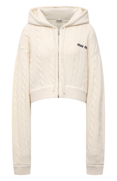 Шерстяной кардиган MIU MIU, арт. MMF525-1ZLF-F0009, фото 1