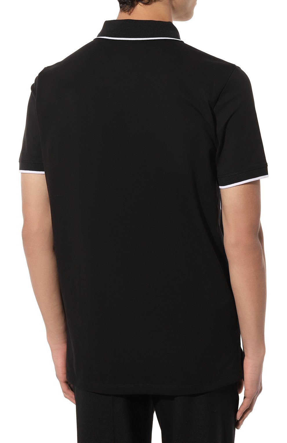 Хлопковое поло HUGO, арт. 50467344, фото 4