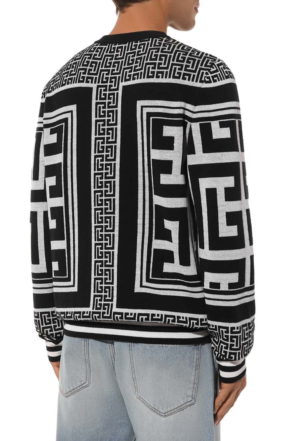 Джемпер из шерсти и льна BALMAIN, арт. BH1KD000/KE82, фото 4