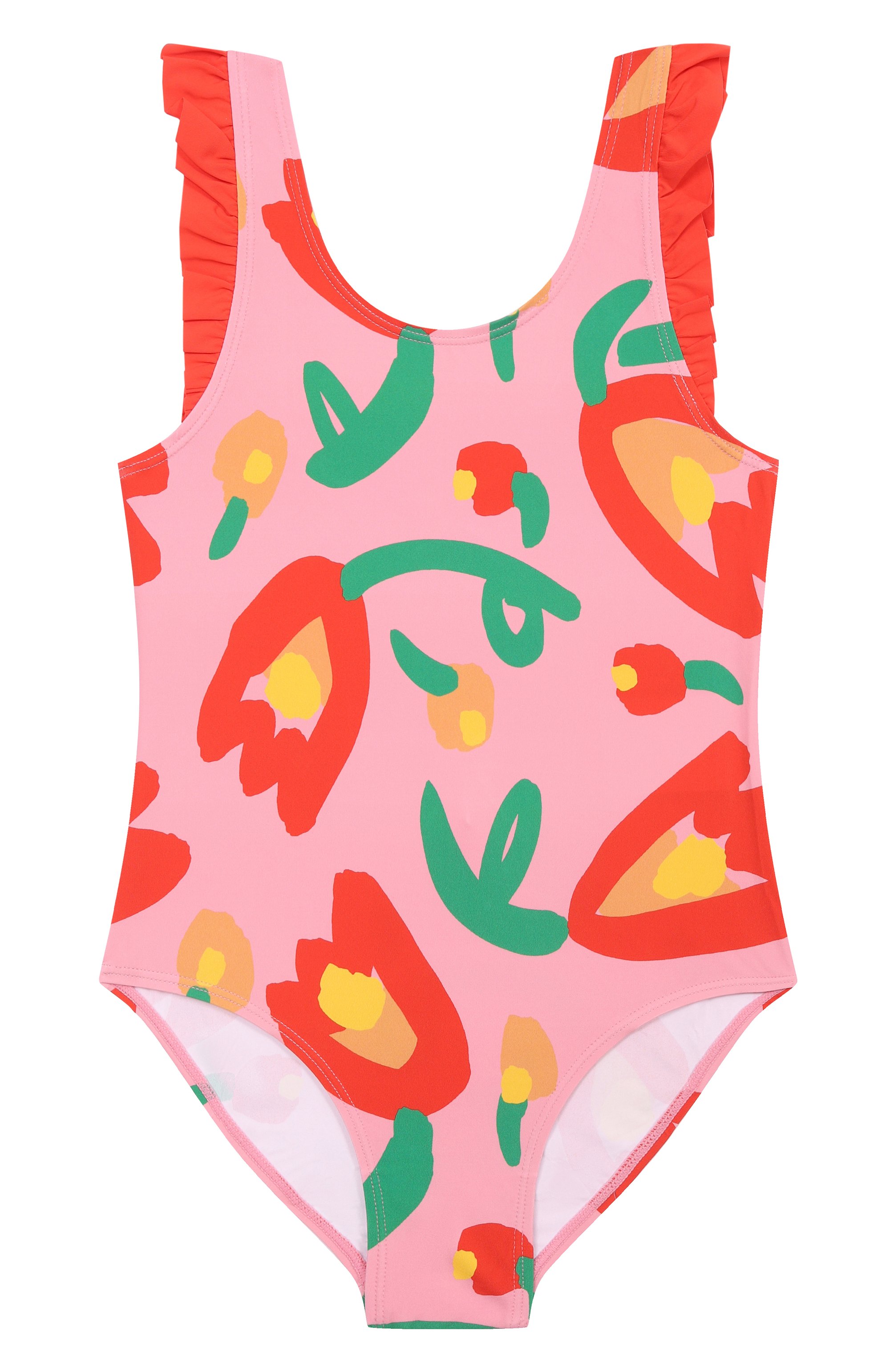 Слитный купальник STELLA MCCARTNEY розового цвета по цене 12350 руб., арт. TYCB29, фото 1 Слитный купальник STELLA MCCARTNEY, арт. TYCB29, фото 1