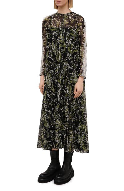 Платье REDVALENTINO черного цвета по цене 122000 руб., арт. VR3VAY50/5LR, фото 3 Платье REDVALENTINO, арт. VR3VAY50/5LR, фото 3