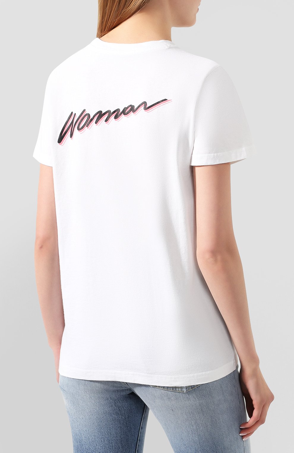 Хлопковая футболка OFF-WHITE, арт. 0WAA049R20B070990110, фото 4